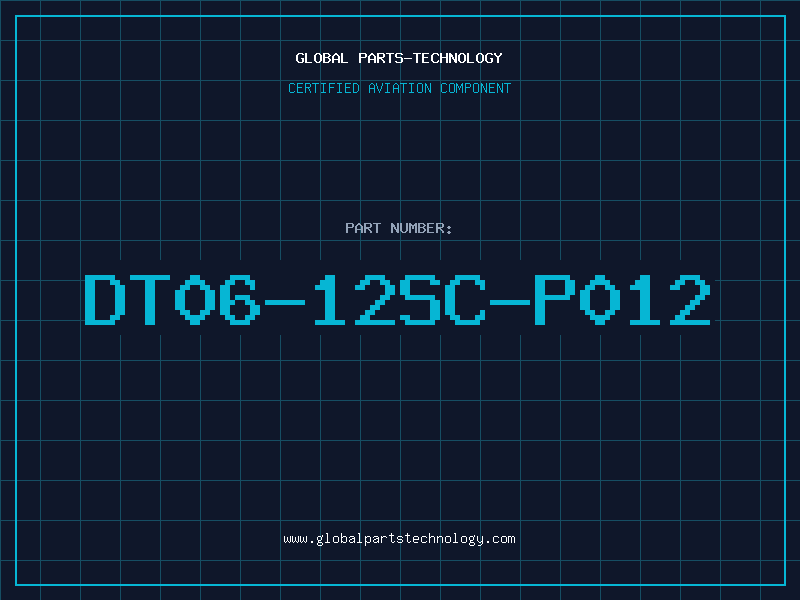 Aviation Part DT06-12SC-P012