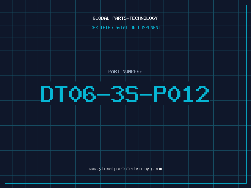 Aviation Part DT06-3S-P012