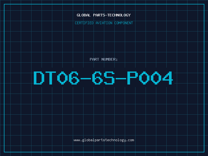 Aviation Part DT06-6S-P004