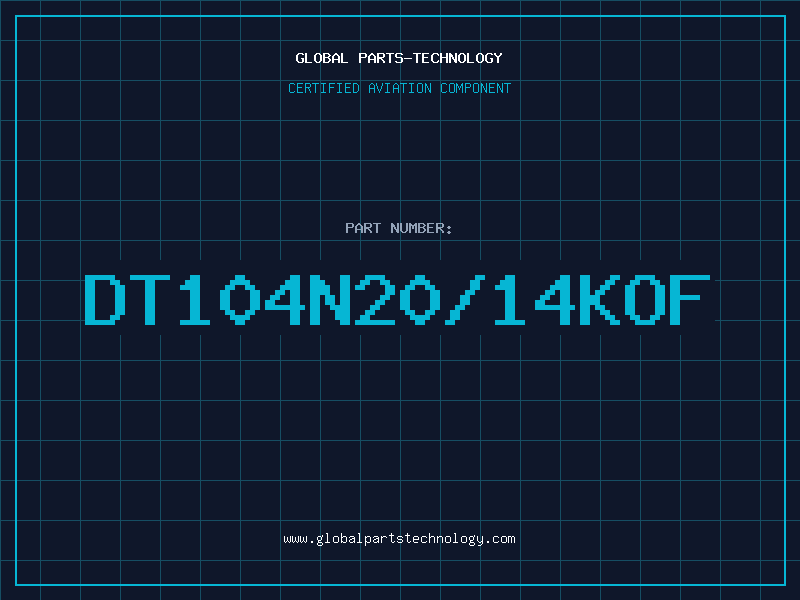 Aviation Part DT104N20/14KOF