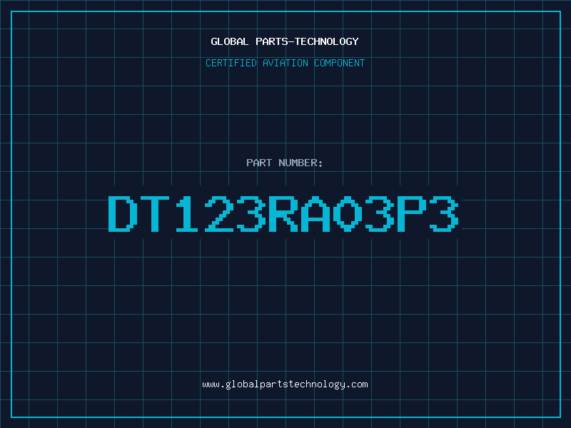 Aviation Part DT123RA03P3