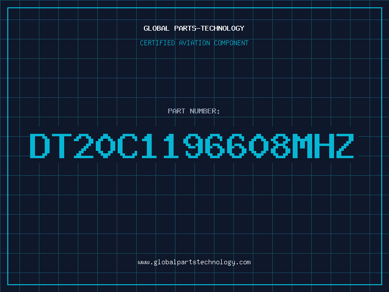 Aviation Part DT20C1196608MHZ