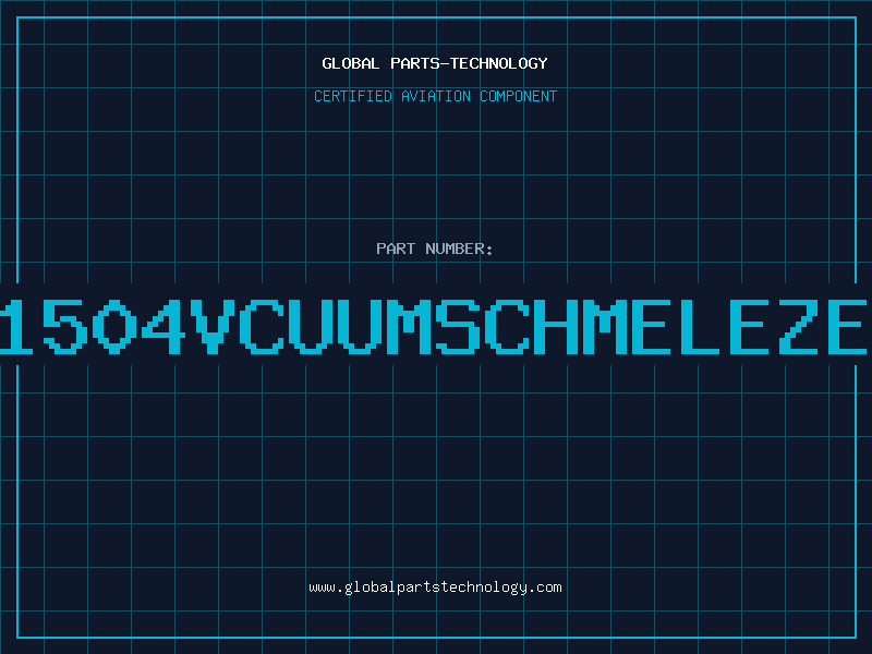 Aviation Part DT221504VCUUMSCHMELEZEGMBH