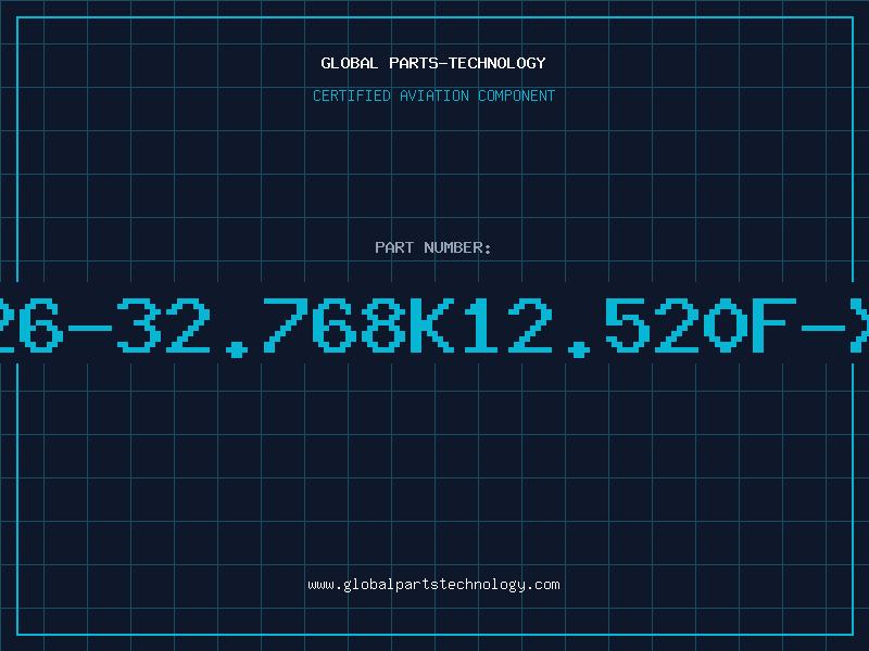 Aviation Part DT26-32.768K12.520F-XPB