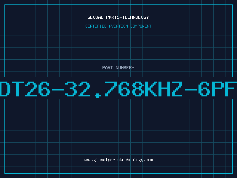 Aviation Part DT26-32.768KHZ-6PF