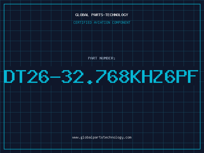 Aviation Part DT26-32.768KHZ6PF