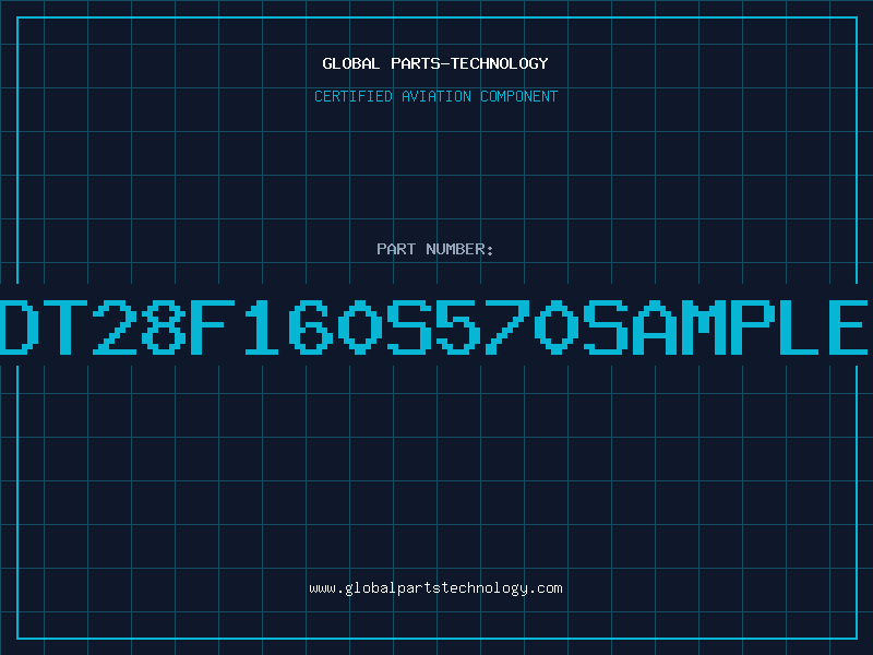 Aviation Part DT28F160S570SAMPLE