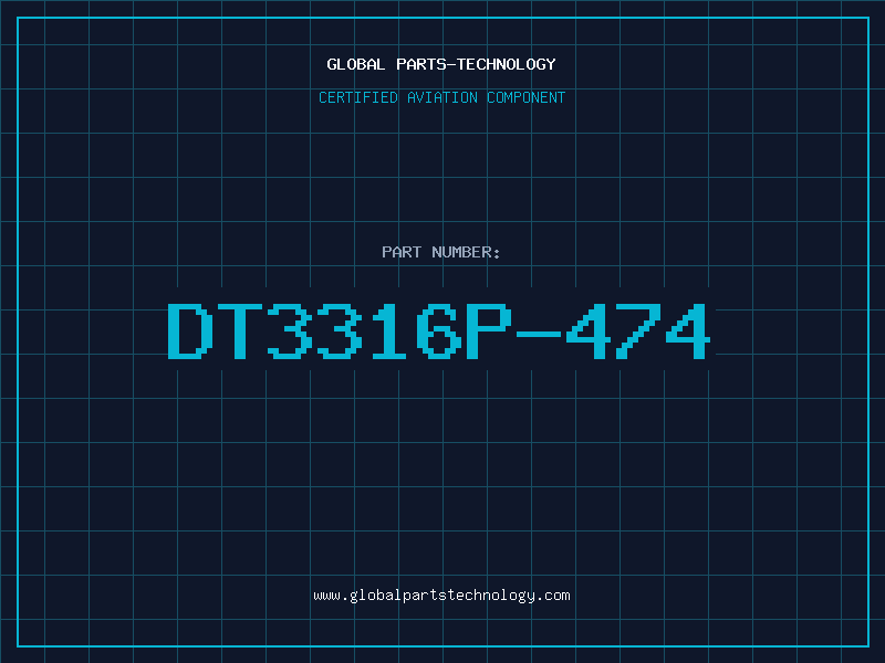 Aviation Part DT3316P-474