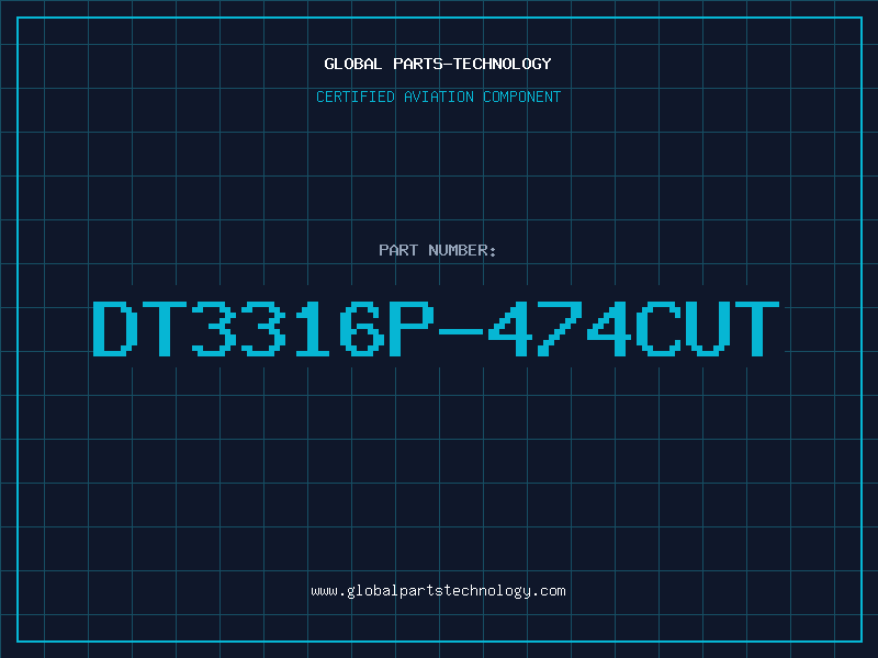 Aviation Part DT3316P-474CUT