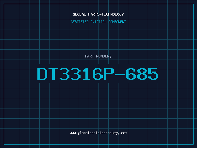 Aviation Part DT3316P-685