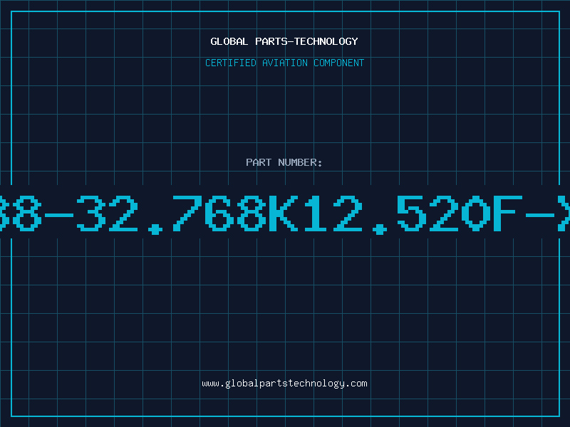 Aviation Part DT38-32.768K12.520F-XPB