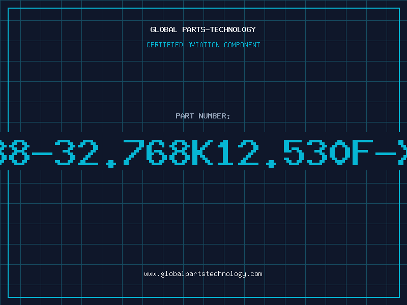 Aviation Part DT38-32.768K12.530F-XPB