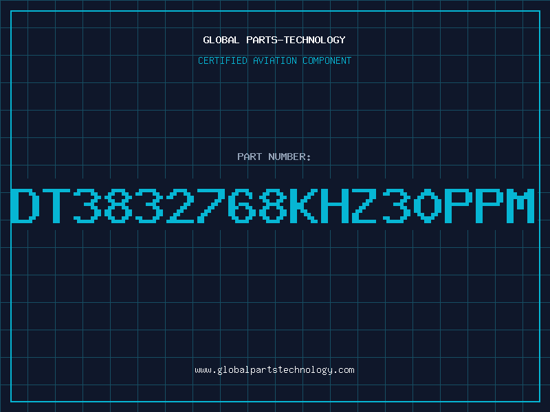 Aviation Part DT3832768KHZ30PPM