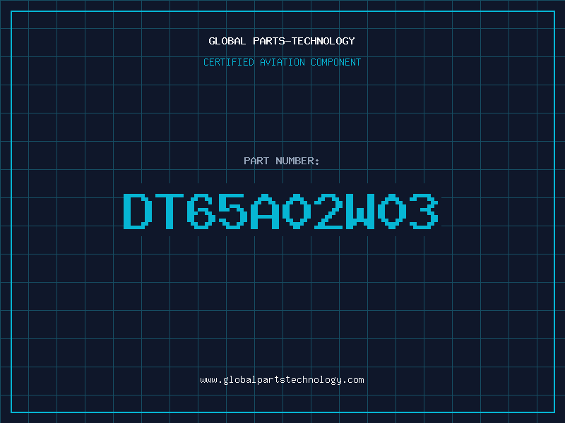 Aviation Part DT65A02W03