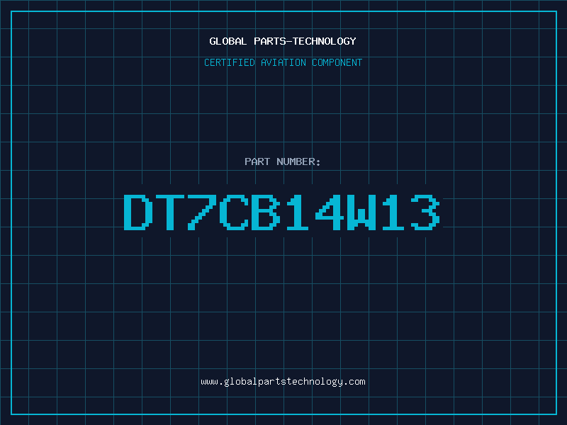 Aviation Part DT7CB14W13