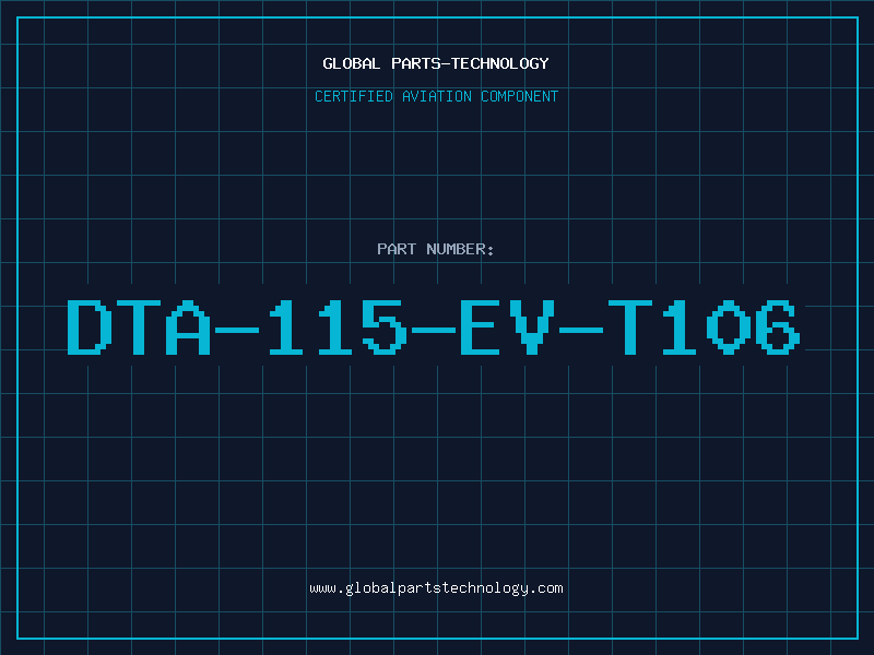 Aviation Part DTA-115-EV-T106
