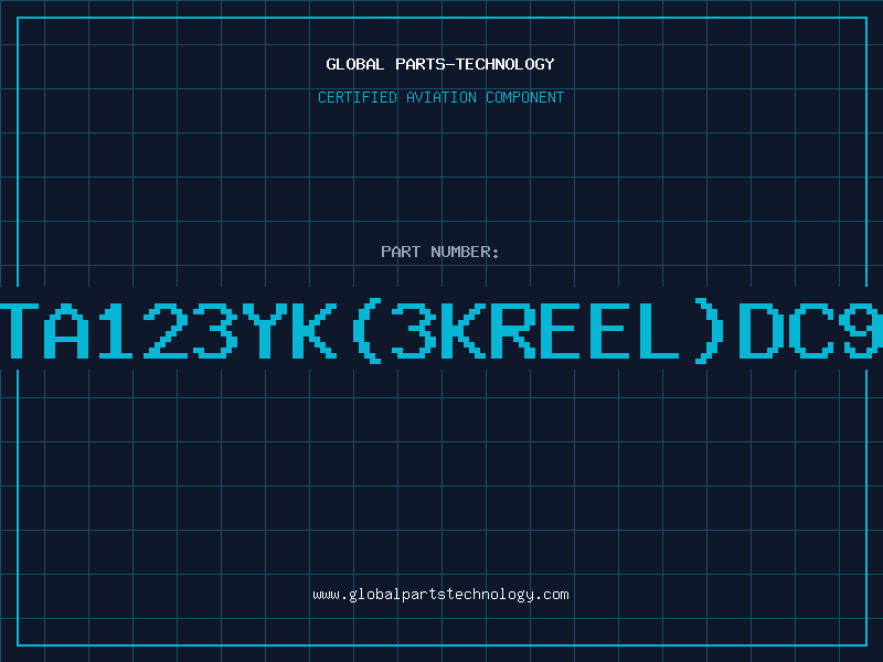 Aviation Part DTA123YK3KREELDC96