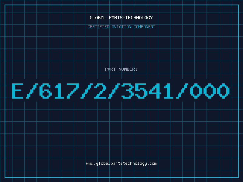 Aviation Part E/617/2/3541/000