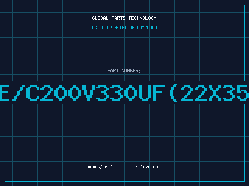 Aviation Part E/C200V330UF(22X35