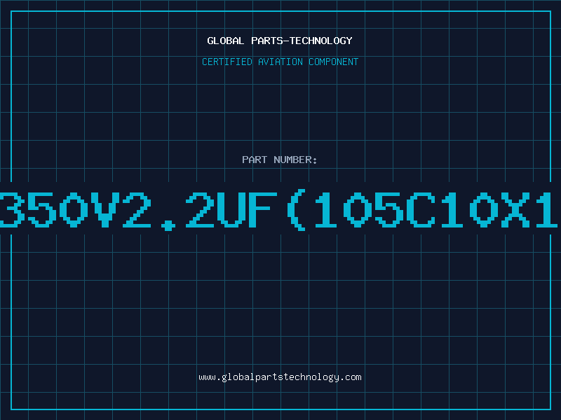 Aviation Part E/C350V2.2UF(105C10X12.5