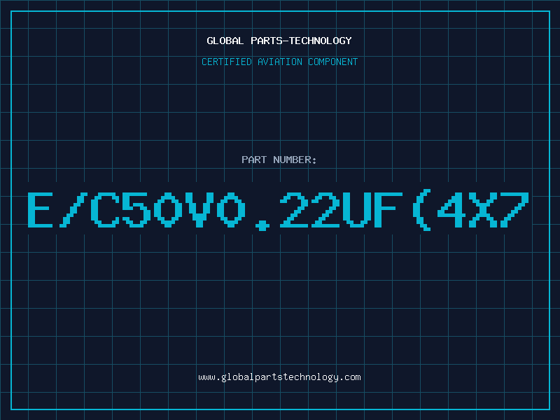 Aviation Part E/C50V0.22UF(4X7