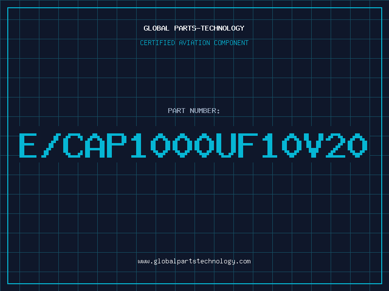 Aviation Part E/CAP1000UF10V20