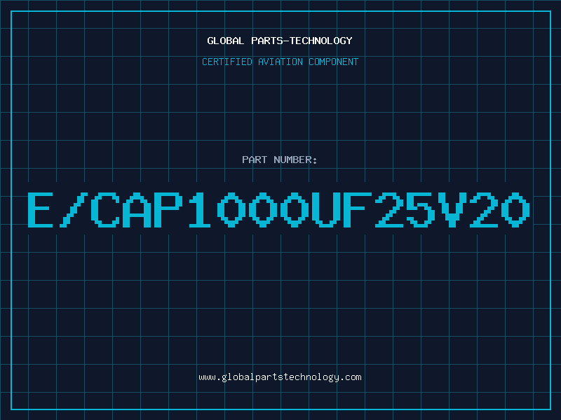 Aviation Part E/CAP1000UF25V20