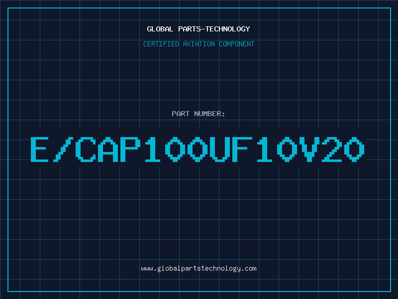 Aviation Part E/CAP100UF10V20