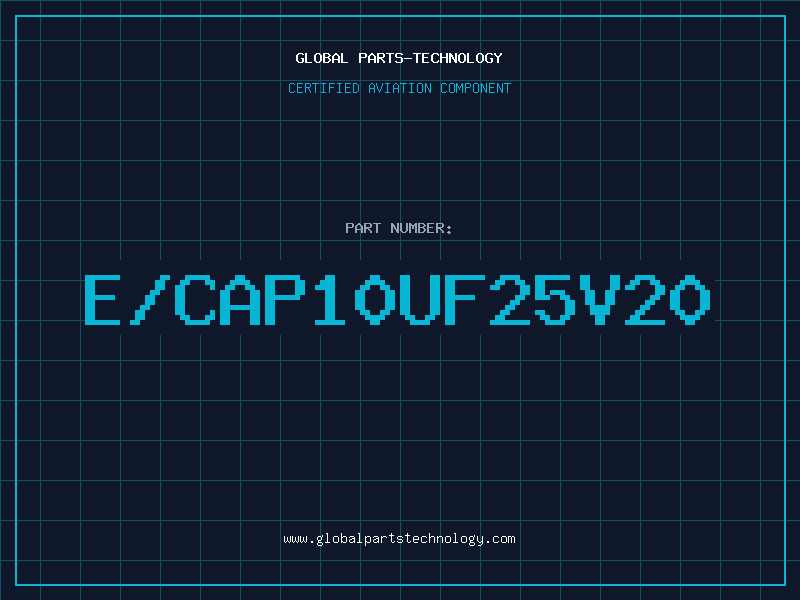 Aviation Part E/CAP10UF25V20