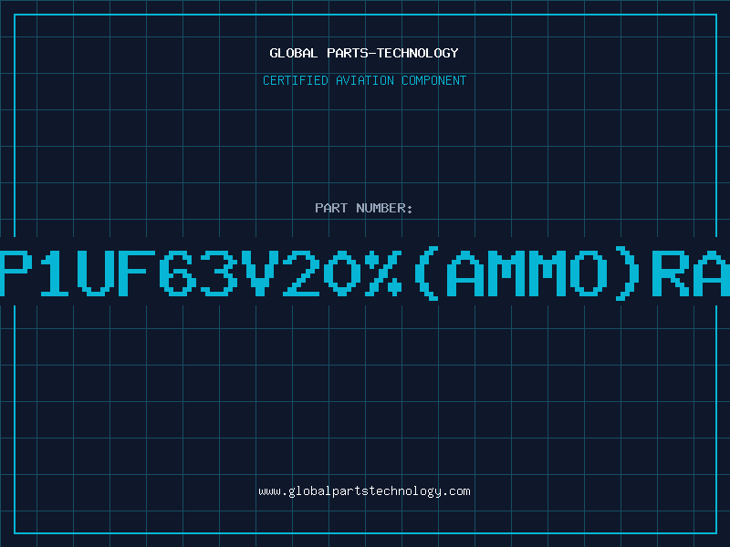 Aviation Part E/CAP1UF63V20%(AMMO)RADIAL