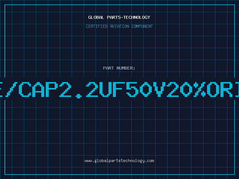 Aviation Part E/CAP2.2UF50V20%ORI