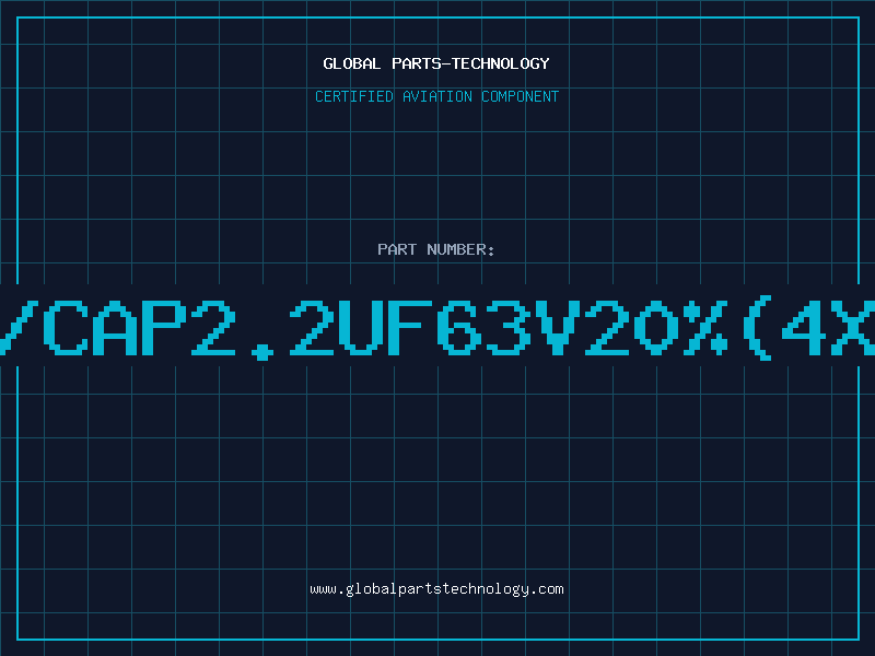 Aviation Part E/CAP2.2UF63V20%(4X7