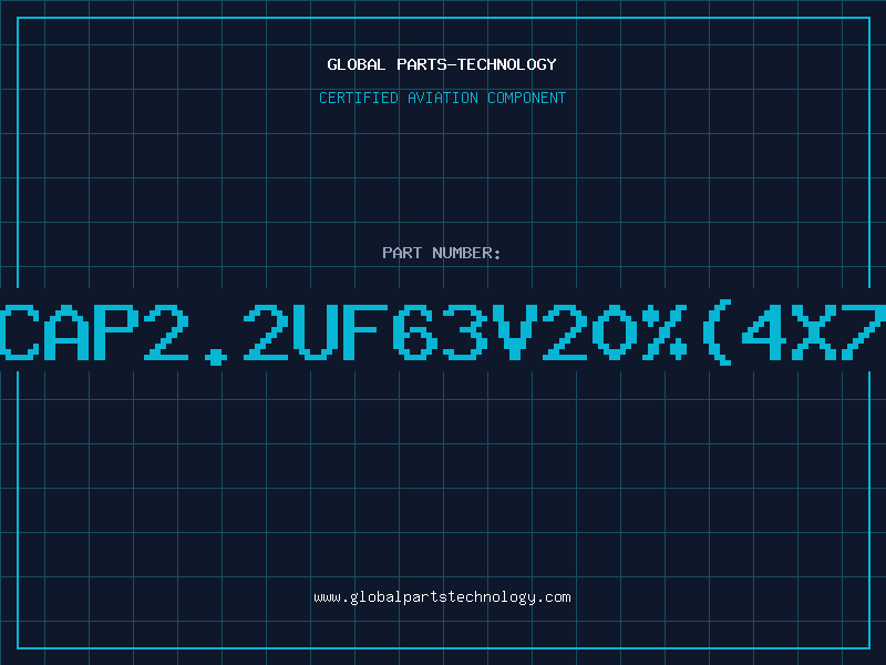 Aviation Part E/CAP2.2UF63V20%(4X7MM