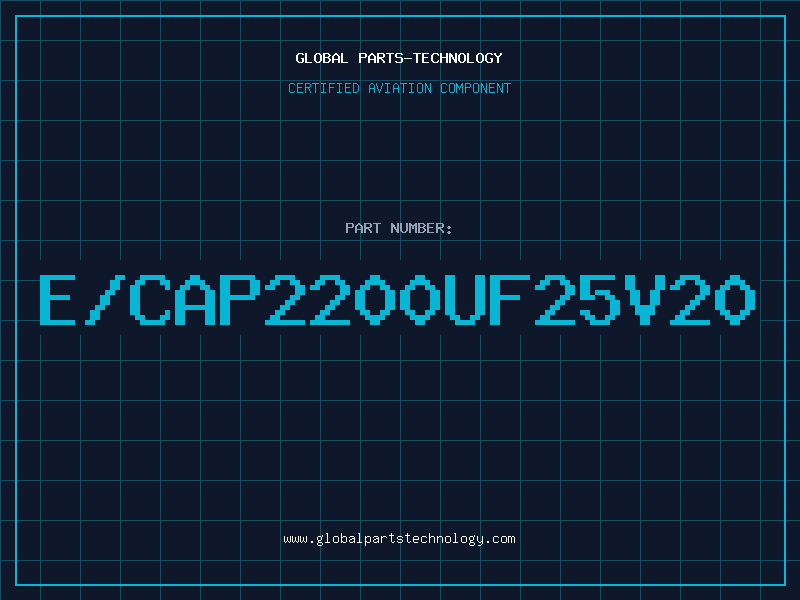 Aviation Part E/CAP2200UF25V20