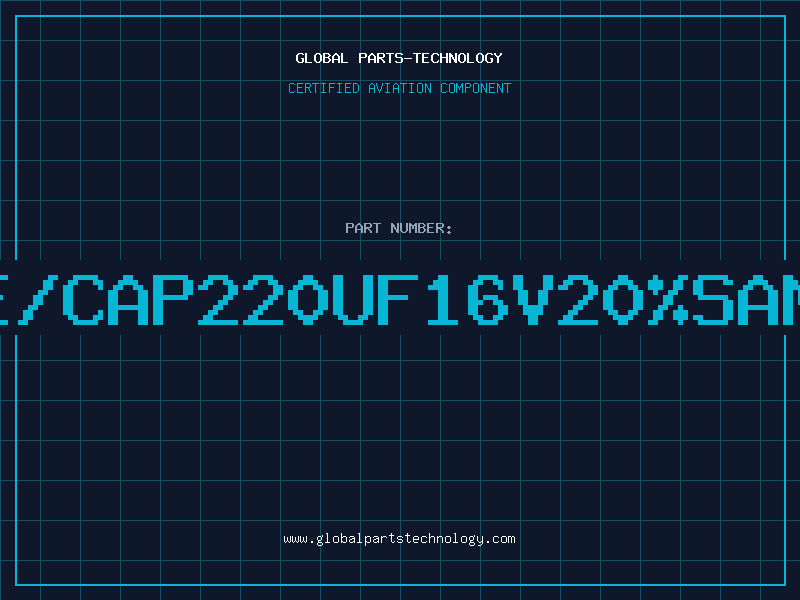 Aviation Part E/CAP220UF16V20%SAM
