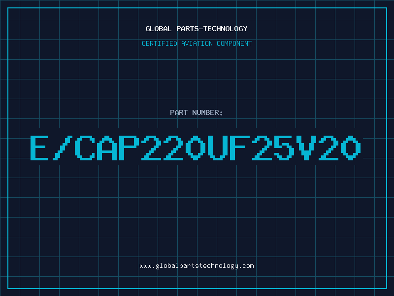 Aviation Part E/CAP220UF25V20