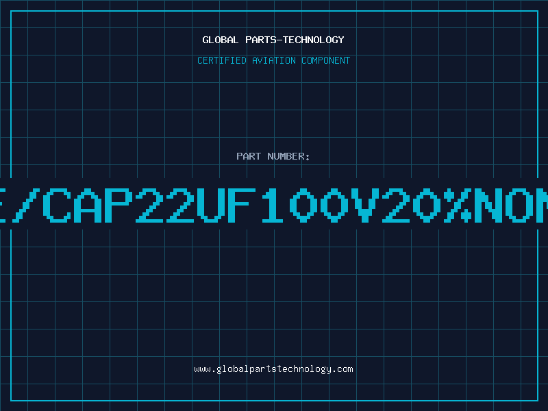 Aviation Part E/CAP22UF100V20%NON