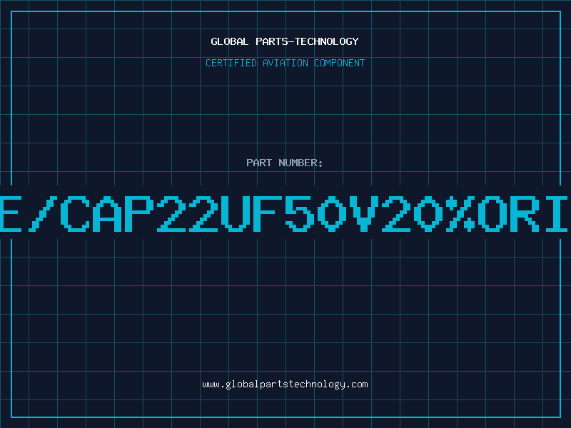 Aviation Part E/CAP22UF50V20%ORI