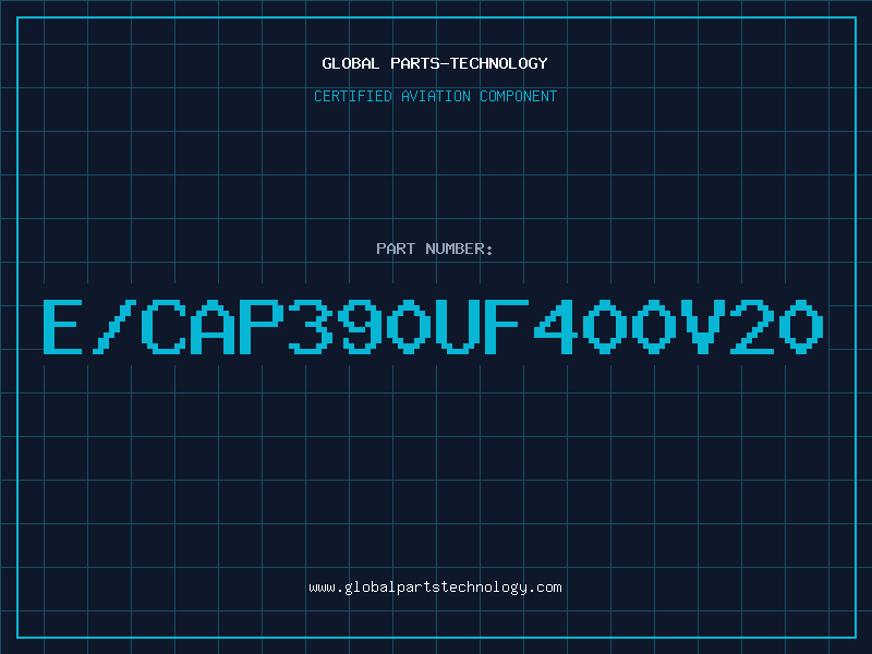 Aviation Part E/CAP390UF400V20