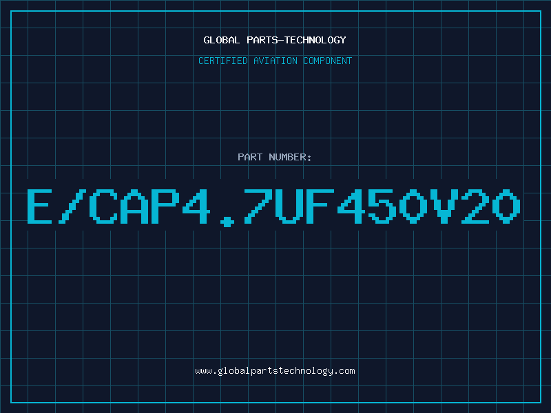 Aviation Part E/CAP4.7UF450V20
