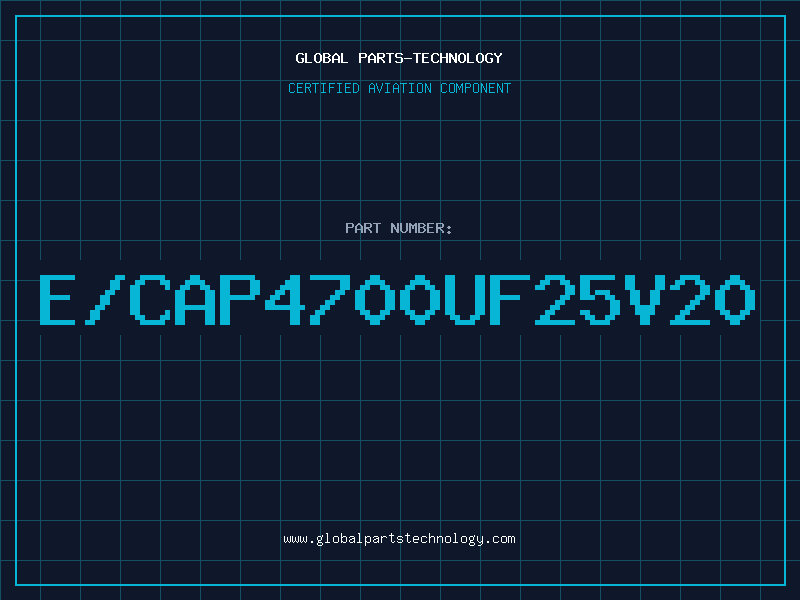 Aviation Part E/CAP4700UF25V20