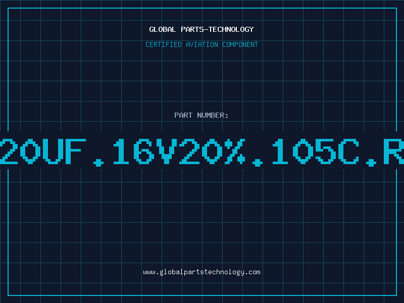 Aviation Part E/CSMS.220uF.16V20%.105C.RTD8*L9mm