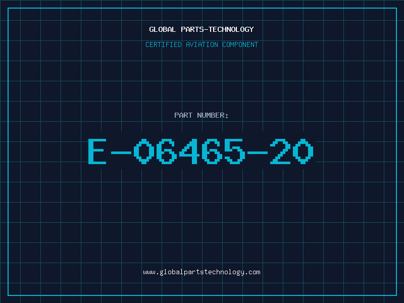 Aviation Part E-06465-20