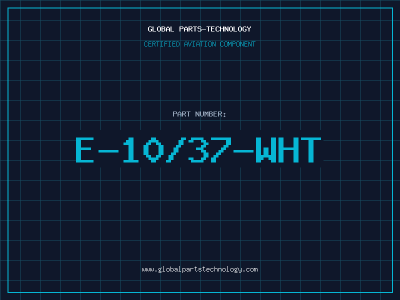 Aviation Part E-10/37-WHT
