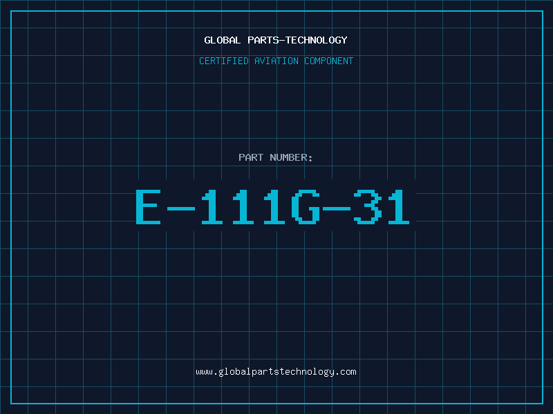 Aviation Part E-111G-31