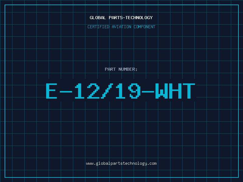Aviation Part E-12/19-WHT