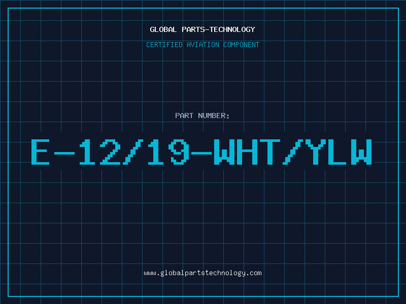 Aviation Part E-12/19-WHT/YLW