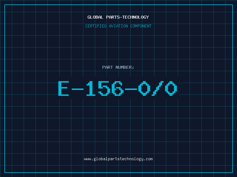 Aviation Part E-156-0/0