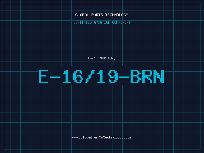 Aviation Part E-16/19-BRN