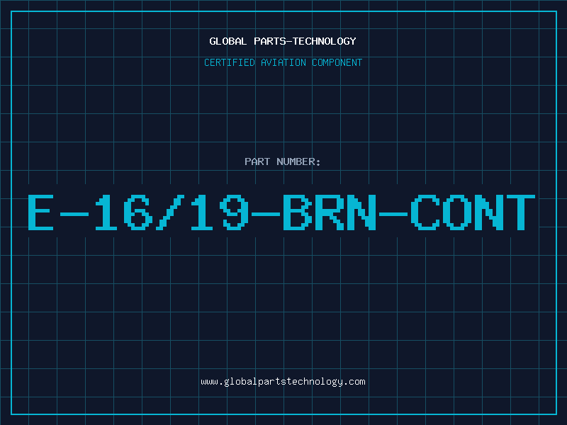 Aviation Part E-16/19-BRN-CONT